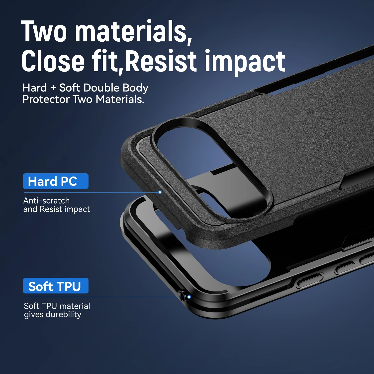 Premium Shockproof Hard Cover Case for Google Pixel - Durable Phone Protection and Accessories