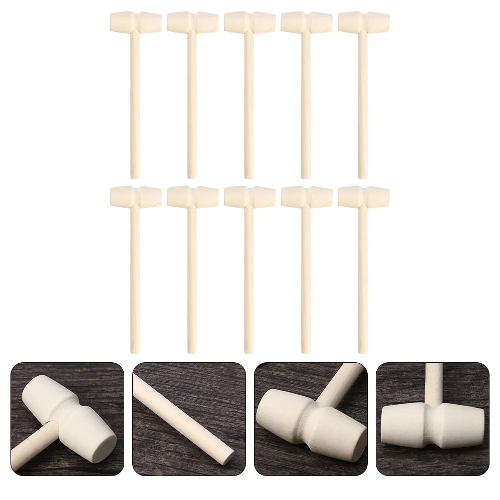 

12pcs Wooden Mallet Pounding 24pcs Mallet Lobster mallets Beating Gavel Girl Girls Girl Toys For Girls For Girls Educational