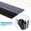 55/110Pcs Plastic Welding Kit, ABS PP PVC PE Plastic Welding Rods,304 Stainless Steel Welding Repair Mesh,Car Bumper Repair Tool 4