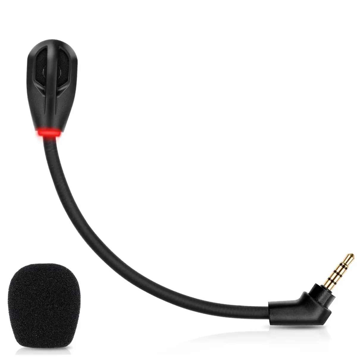 3,5mm flexibler Ersatzmikrofon-Mikrofon ausleger für das Gaming-Headset Kingston Hyperx Cloud Flight/Flight – Detail 1