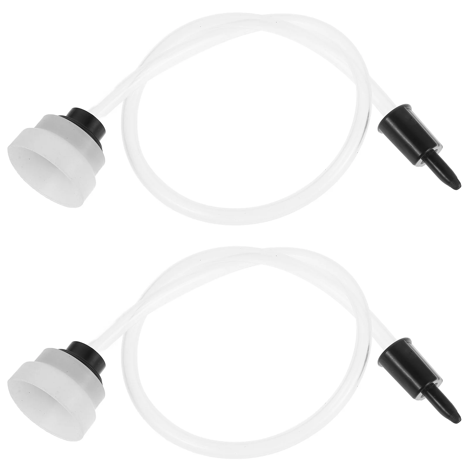 2Pcs Vacuum Sealer Tube Flexible Hose Central Adapter Material Handling Tools Vacuum Sealer Replacement Kitchen Attachment Kit