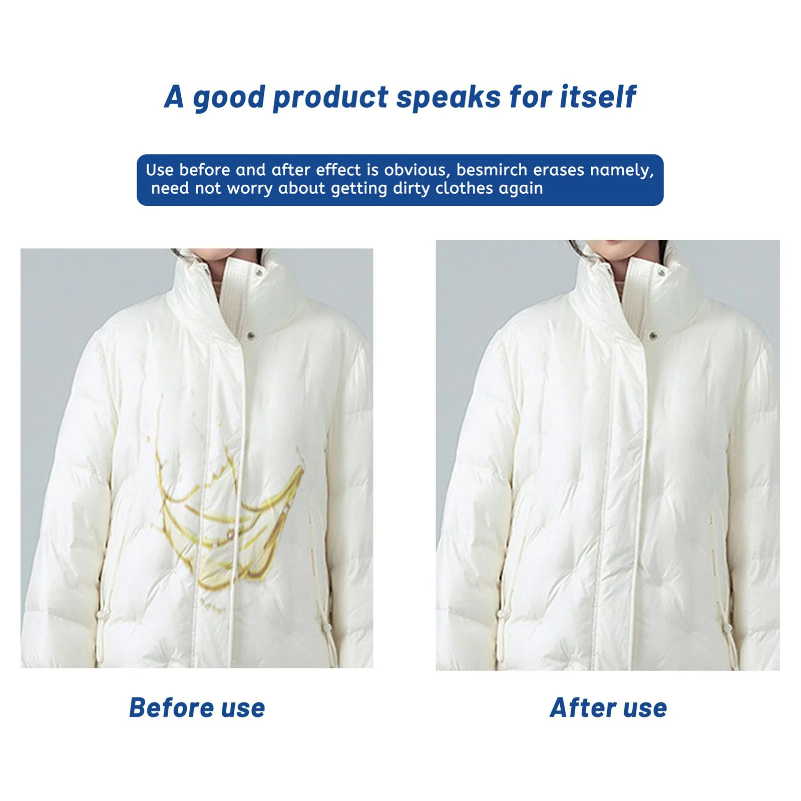 Down Jacket Foam Dry Cleaner Clothing Dry Cleaning Agent Mattress Stain Remover Curtain Carpet Household Rinse Free Foam Cleaner