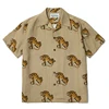 High Quality WACKO MARIA Print Tiger Totem Shirt Summer Casual Short Sleeve Shirt Mens Womens Hawaii Shirt Tops 1