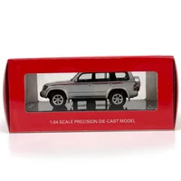 1:64 Scale Nissan Patrol 1998 Y61 Static Car Model 1/64 Metal Diecast Miniature Vehicle Models Toy Men Collection Birthday Gift 2