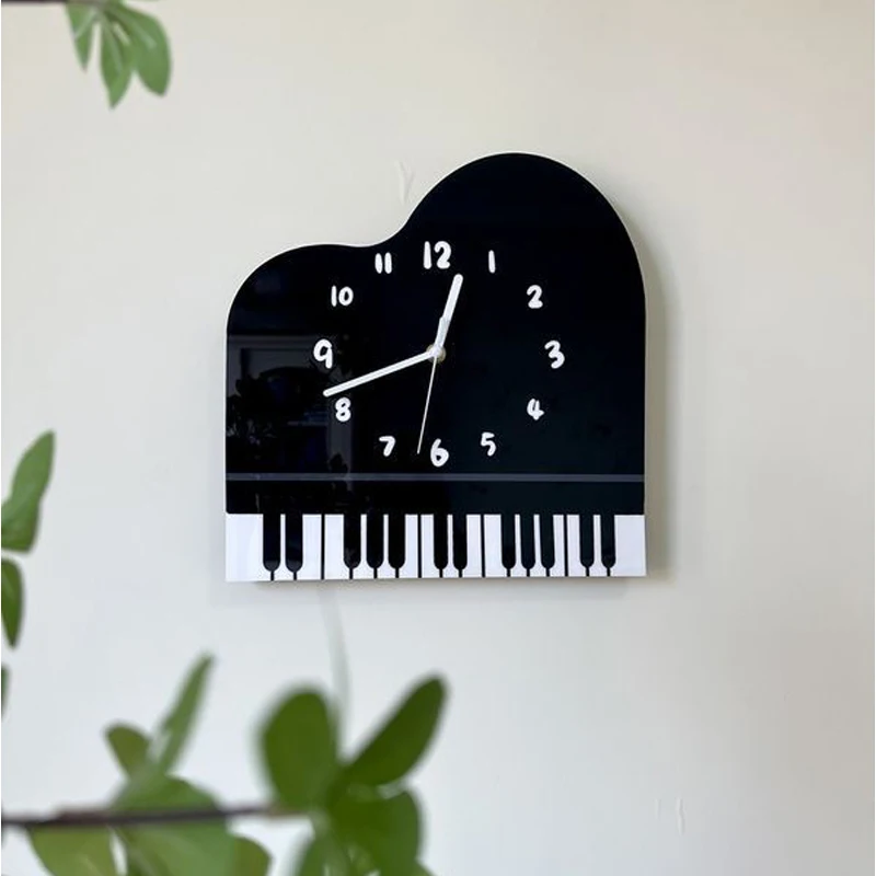 

Modern Creative Mute Quartz Digital Wall Clock For Kitchen Living Room Restaurant Shop Acrylic Clock Home Decoration Wall Watch