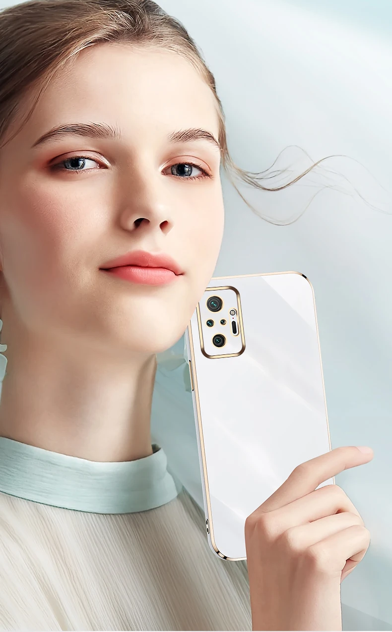 Til Redmi Note 10 Pro Plating Texture Cover til Redmi Note 10 Pro Max 10S 11 11S Pro Plus 5G stødsikker telefoncover_voghion.com