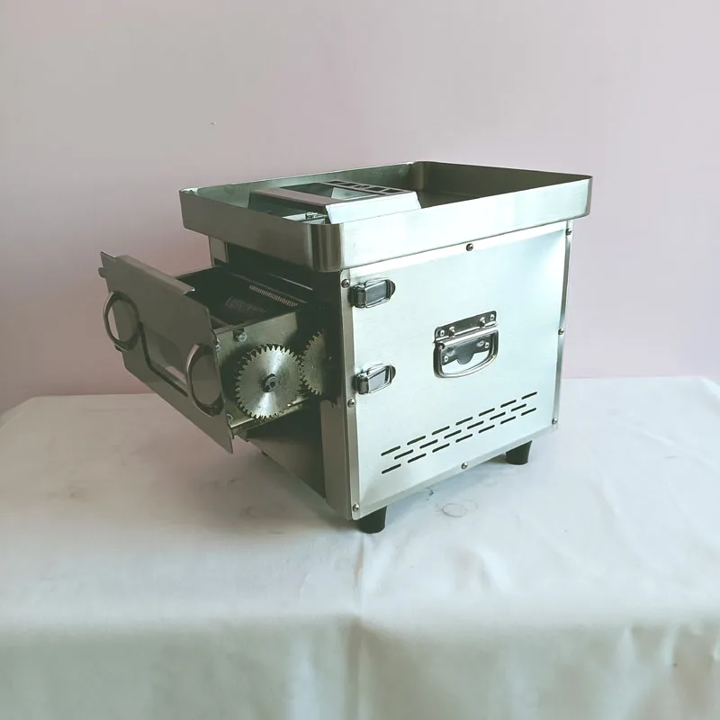 Home Electric Commercial Meat dicing Vegetables Cutter Machine High-end Meat Slicer Fresh Meat Strip Cutter Dicing machine 2