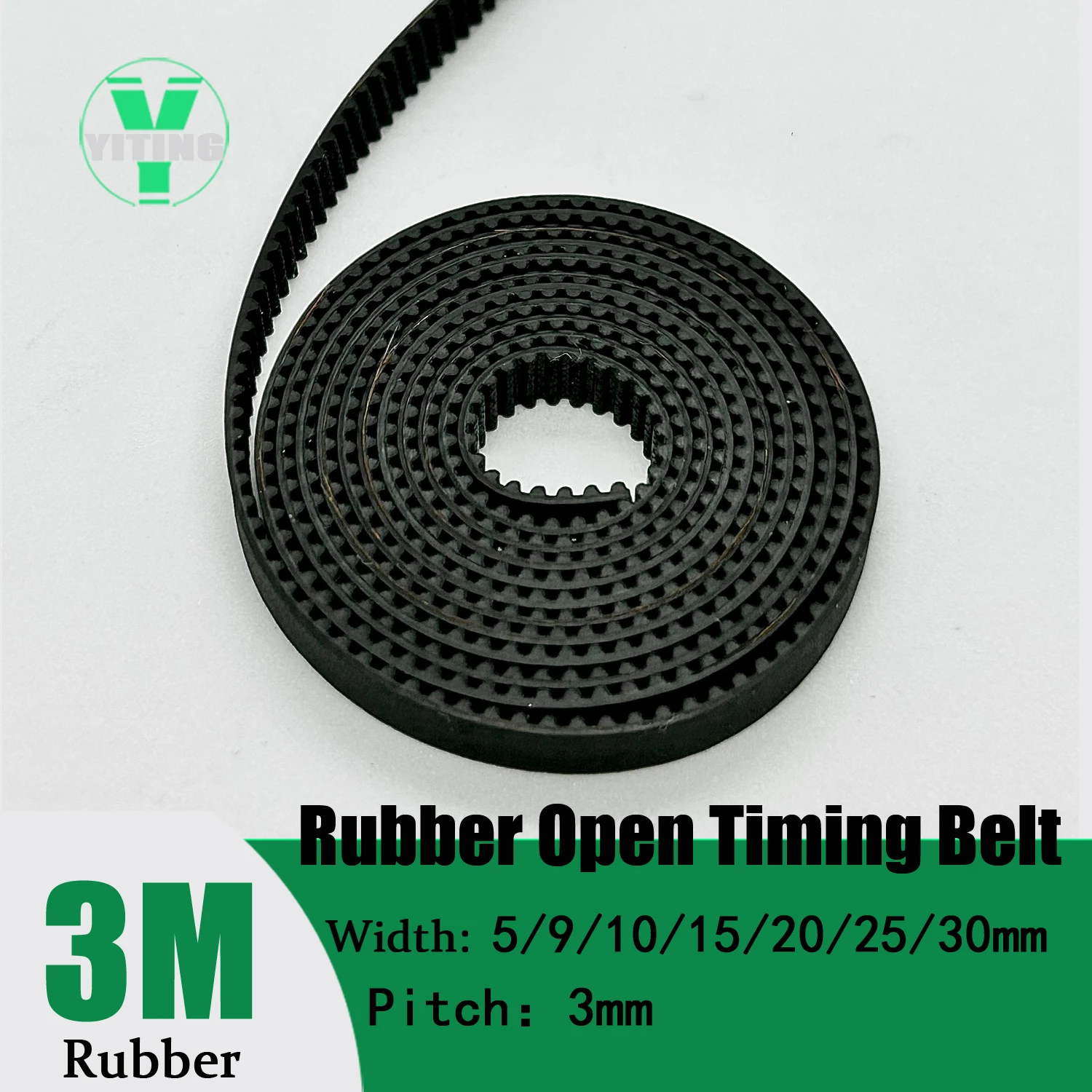 Temhyu Zahnriemen 3M 10mm Breite - HTD3M Synchronriemen Für 3D Drucker