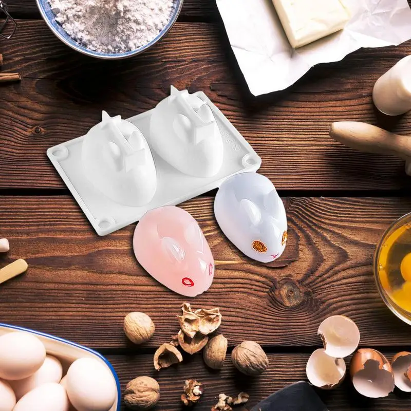 부활절 금형 동물 토끼 실리콘 금형 기하학 곰 양초 금형 에폭시 수지 금형 DIY 공예 장식 점토 베이킹 금형