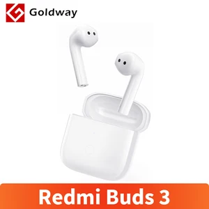 Xiaomi Redmi Buds 3 TWS Wireless Bluetooth Headphones Dual Mic Noise Cancellation Earbuds Water Resistant AptX Adpative Earphone