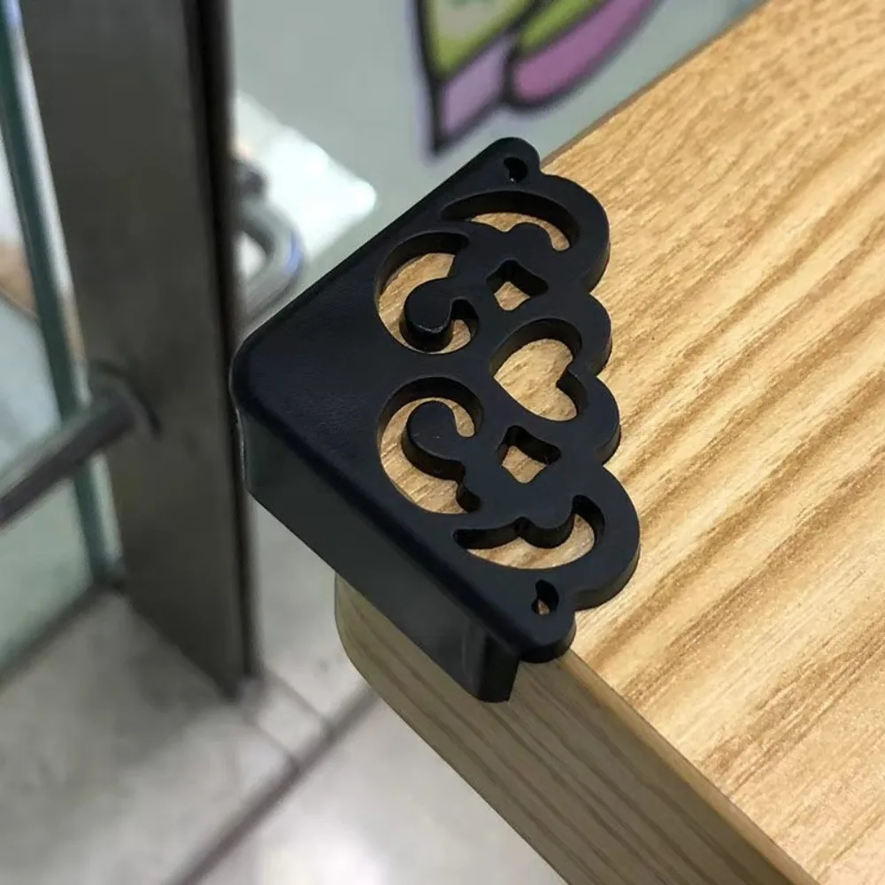 Table Corner Protector 4Pcs/lot Hollow Flower Love Pattern Soft Corner Protector Table Corner Protector Table Decoration