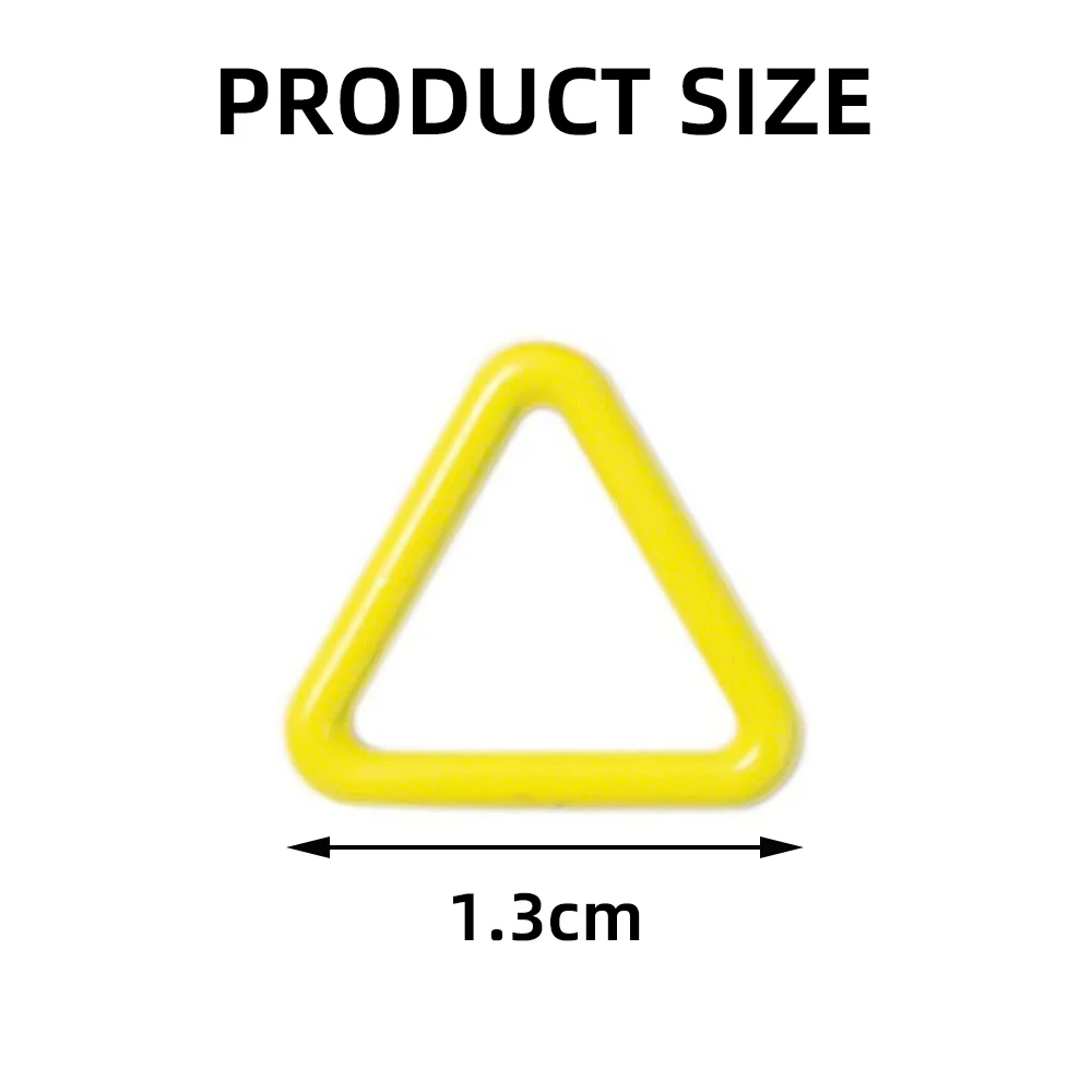 50/100Pcs Wool Knitting Tools DIY Marker Ring Triangle Sweater Counting Marker For Needlework Convenient Knitting
