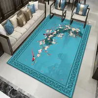Chinese Style Living Room Rugs Home Decoration Classical Soft Bedroom Carpet Washable Anti-slip Bedside Mats Large Area Rug 2x3m 1