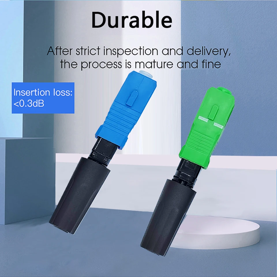SC Optic Fiber Quick Cold UPC Fast Connector APC Embedded Fiber Optic Connector