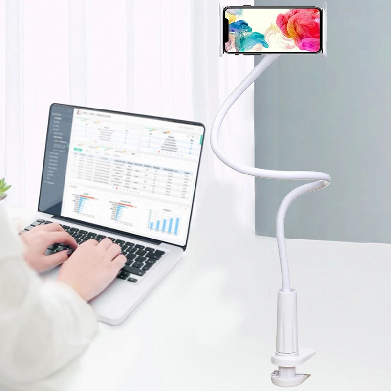Flexible Long Arm Tablet Stand Holder for iPad Air Pro Mini Galaxy Tab Xiaomi Lenovo 4-12.9" Clip Mount Bed Tablet Phone Holder 5