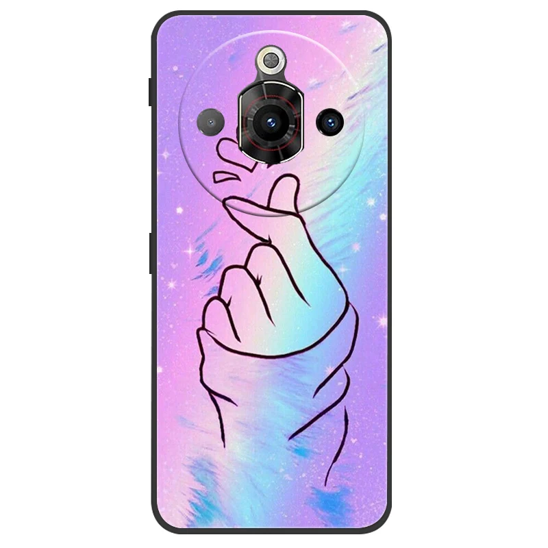 ZTE Nubia Focus Pro Black Silicone TPU Soft Phone Cover - Protective Back Shells