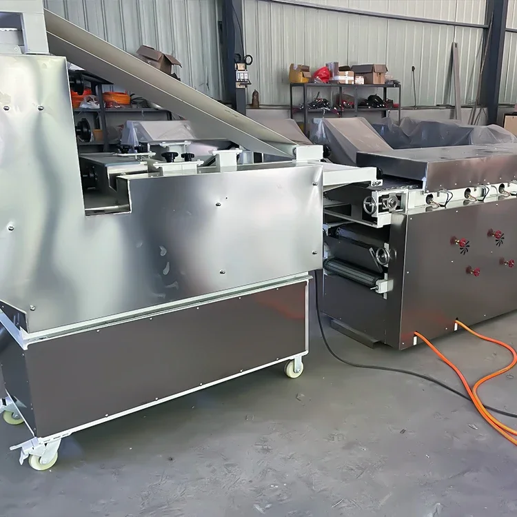 Fully automatic flat pita bread making machinery China supplier arabic bread making machine 3