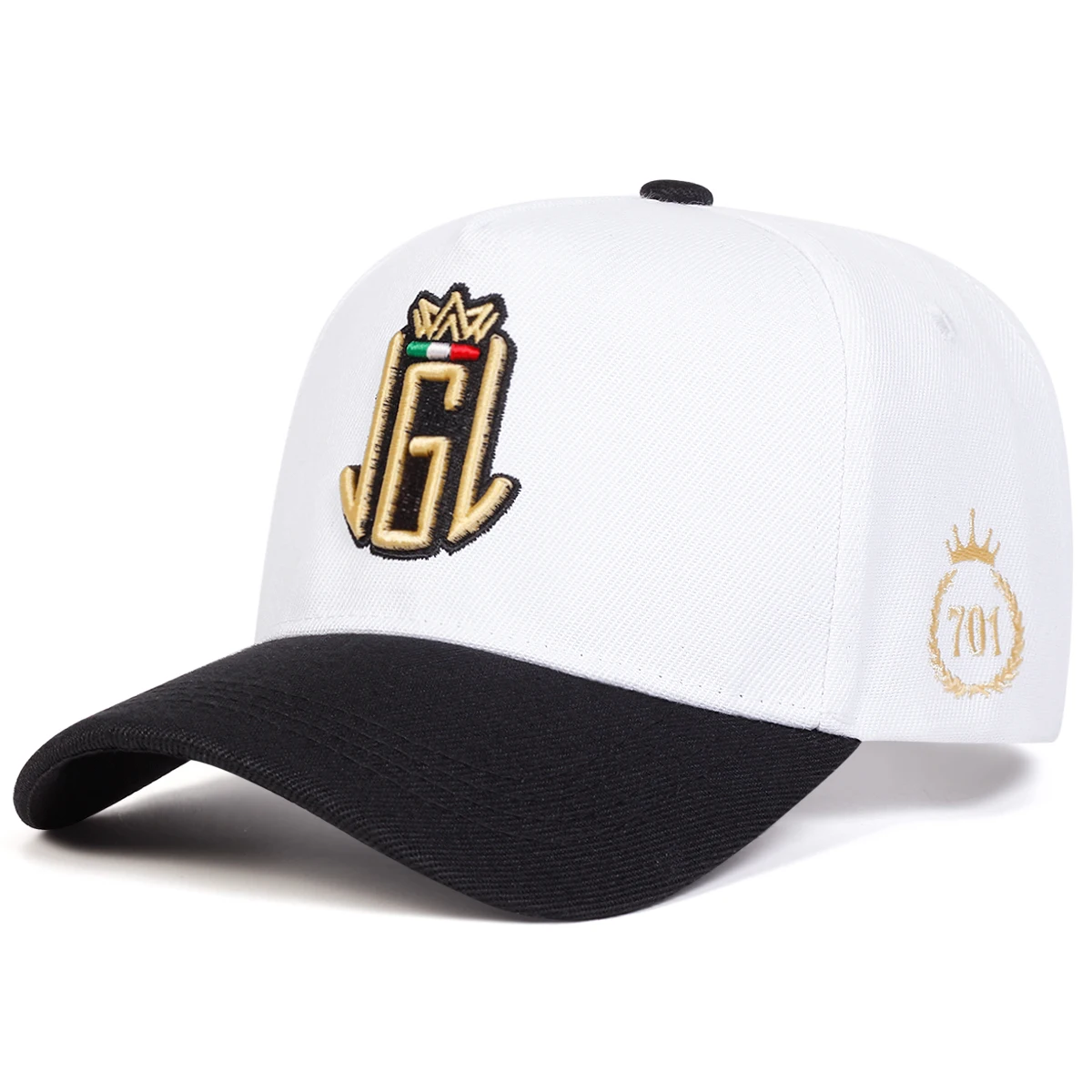 Unisex Crown Letter 6, Stickerei-Baseballkappen, Frühling und Herbst, im Freien, verstellbare Freizeithüte, Hip-Hop-Sonnenschutzhut, Sportkappe – Detail 5