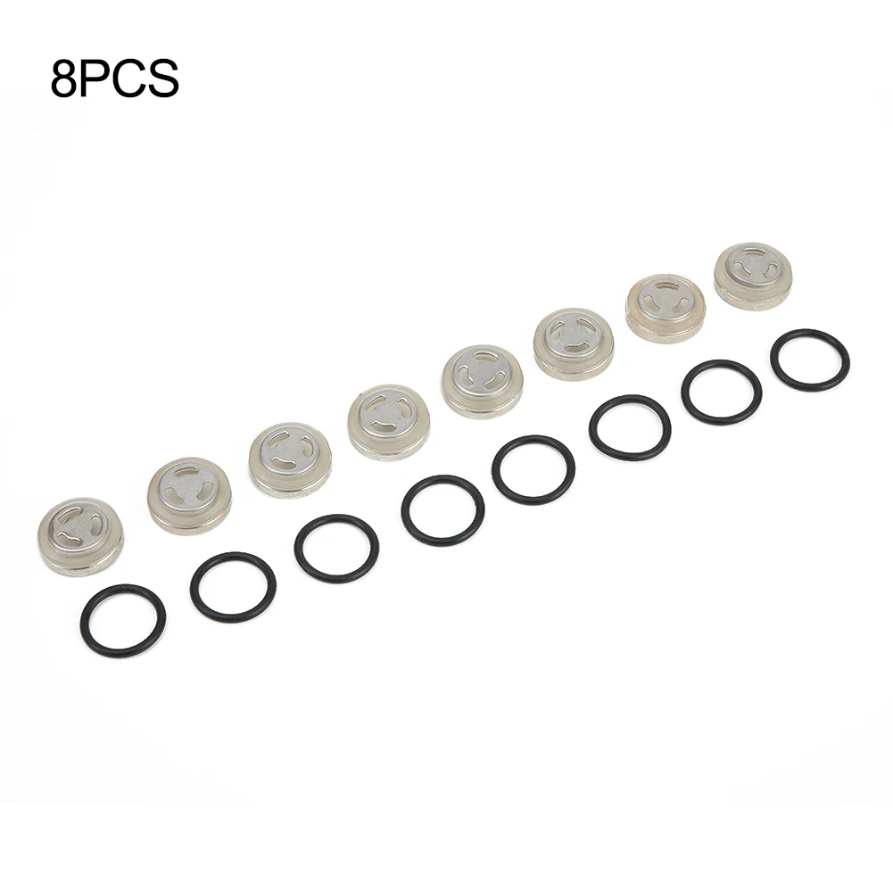 8pcs 18mm Motorcycle Bike Brake Master Cylinder Reservoir Sight Glass