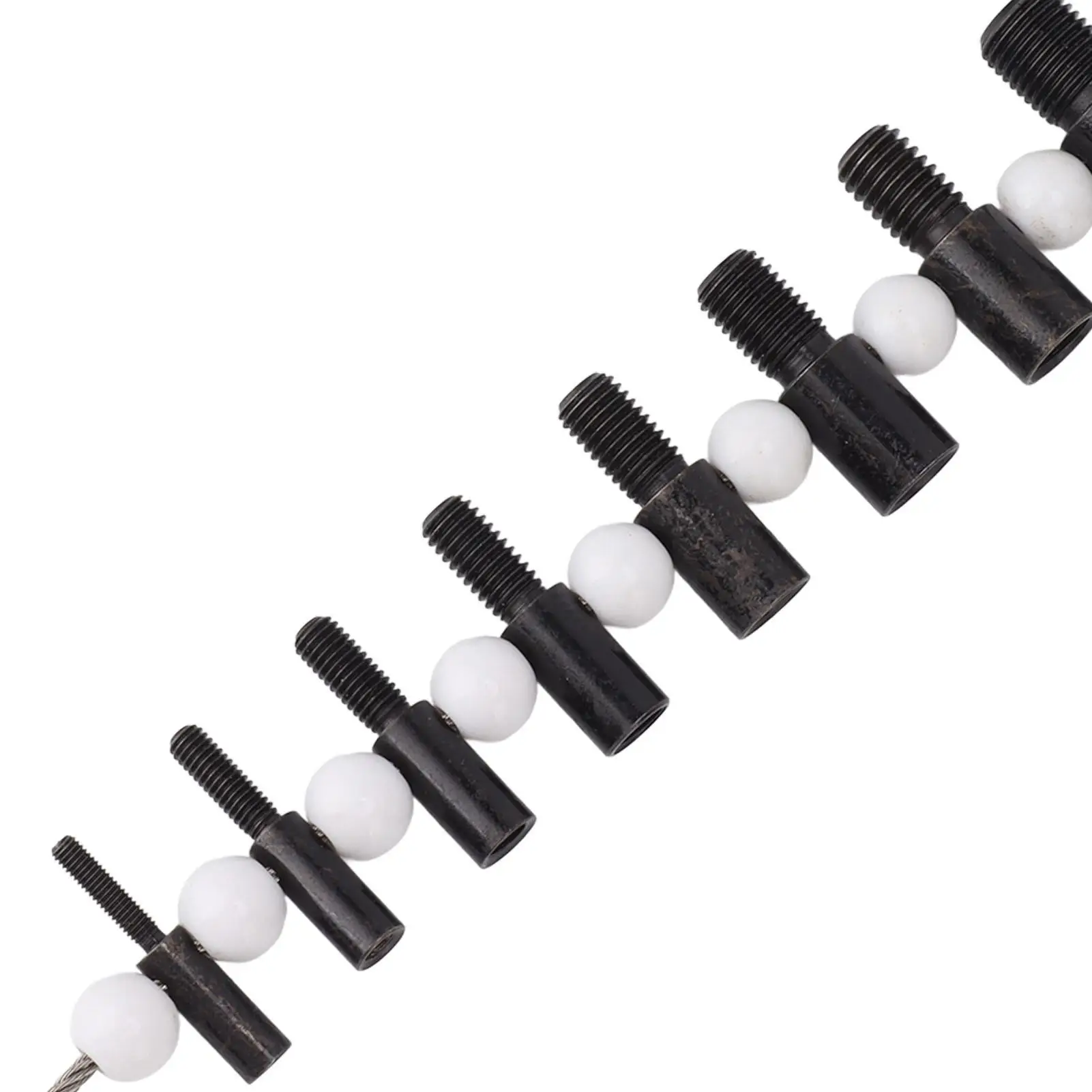 44-Piece Thread Checker Set-21 Sizes, 23-Inch Durable Zinc Alloy for Accurate Threaded Hole Measurement