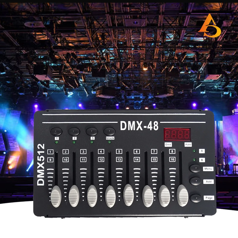 Stage Light Led Mini Controller Dmx Led Par Light Dj Light Console Per Teste Mobili Led Disco Lighting Effect Console