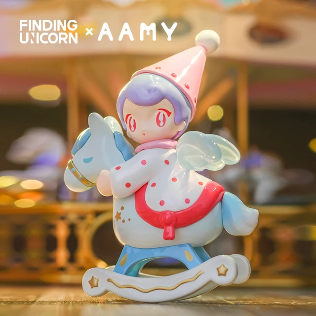 Finding Unicorn AAMY Clockwork Toy City Series Blind Box Spring