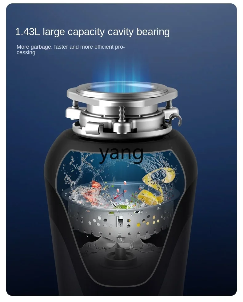 L'm'm Kitchen Garbage Disposal Automatic Water Inlet Intelligent Shutdown 4