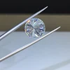 100% Genuine 1.0ct Wholesale Size Price 1.0~3.75mm D Color Round Cut Lab Grown Loose Moissanites Stone Test Positive 2