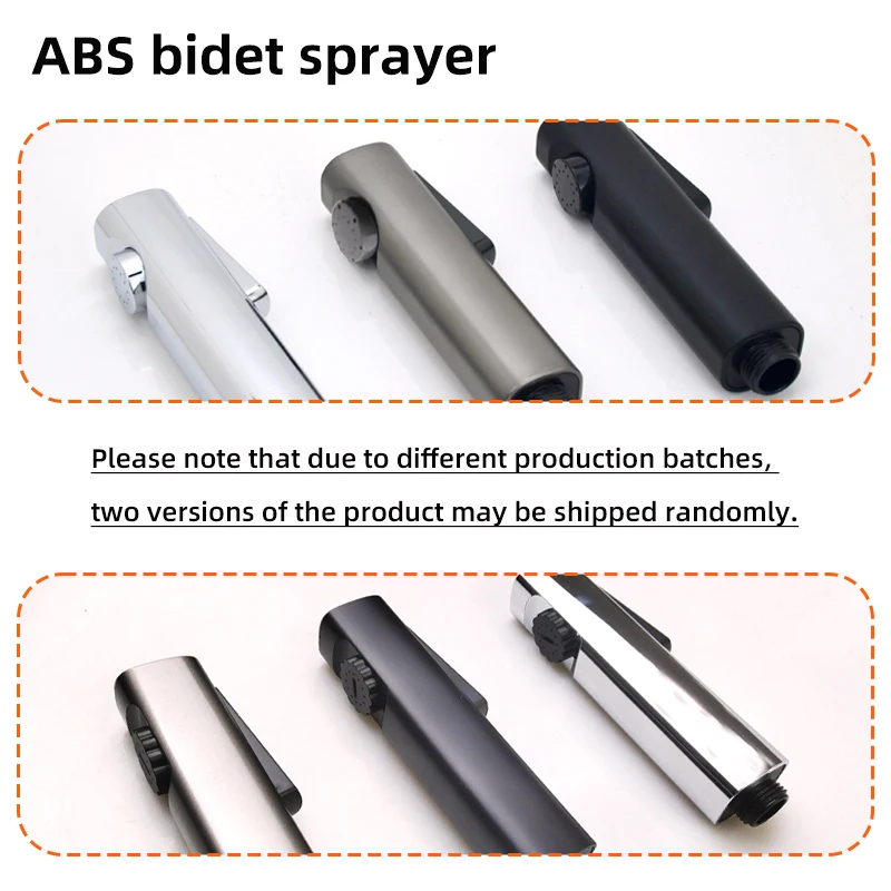 Baokemo Handheld Self-Cleaning Toilet Bidet Sprayer Set with No-Drill Bracket