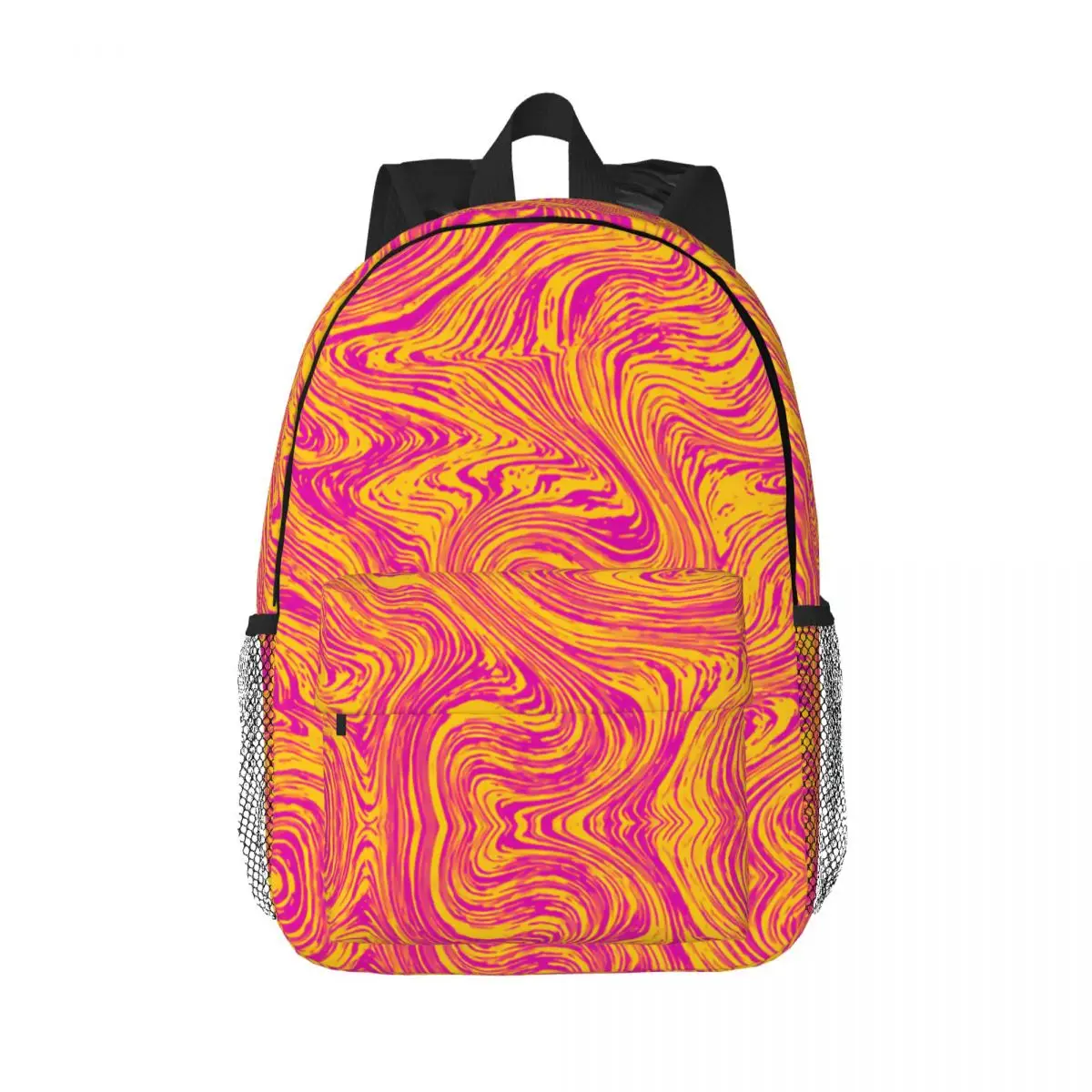 

Psychedelic Pattern Backpack for Boys Girls Surreal Art School College Travel Bags Men Women Bookbag Fits 15 Inch Laptop