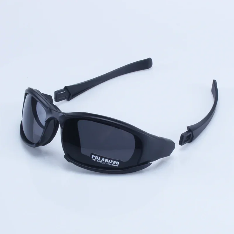Sport Sunglasses Goggles Military Polarized Bullet-proof Airsoft Shooting Smoke Lens Motorcycle Cycling