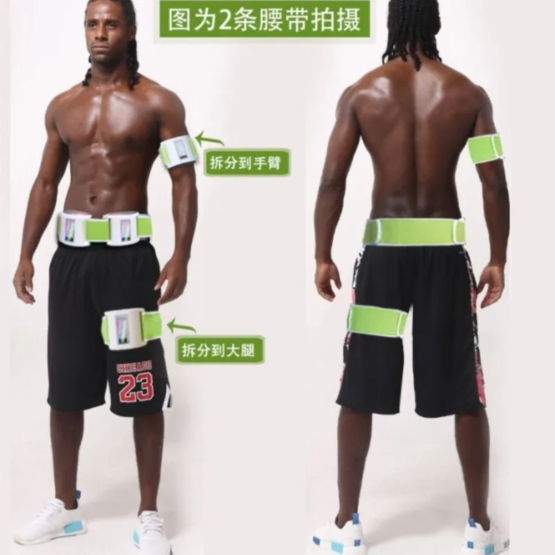 For household electric dawdler fitness vibration massager machine spiral beauty care massage belt