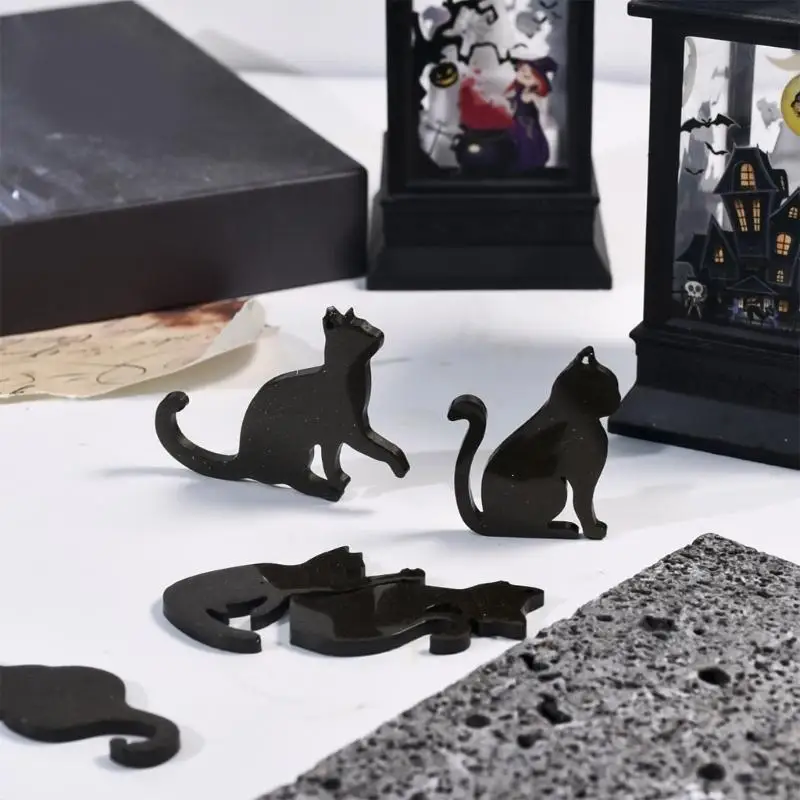 High Quality Silicone Mold With 8 Cavity Cats Designs Perfect For Home Crafting And Individualized Gift Making