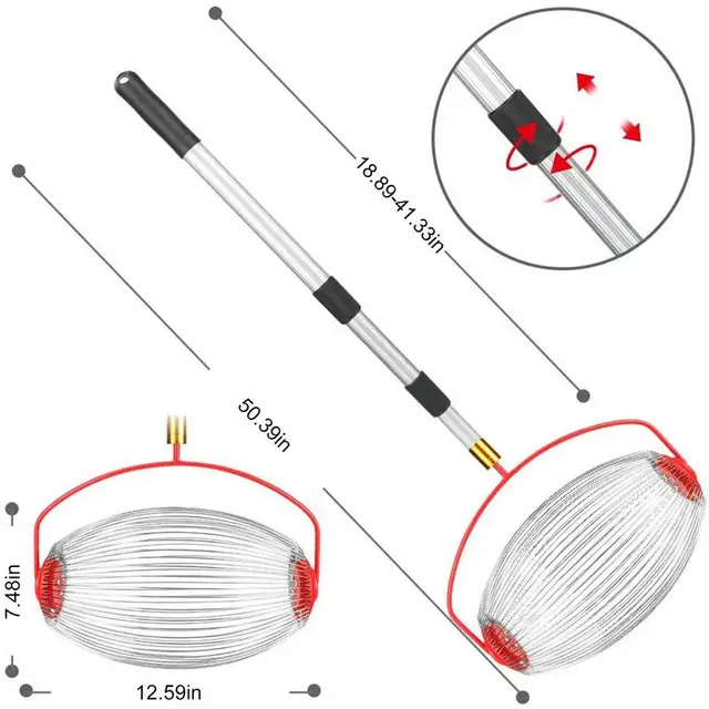 Diógyűjtő Gyümölcsgyűjtő Kert Gördülő Dió Kombájító Gyümölcsválasztó Kerti Szerszámok Szedő Gesztenye - Image 6