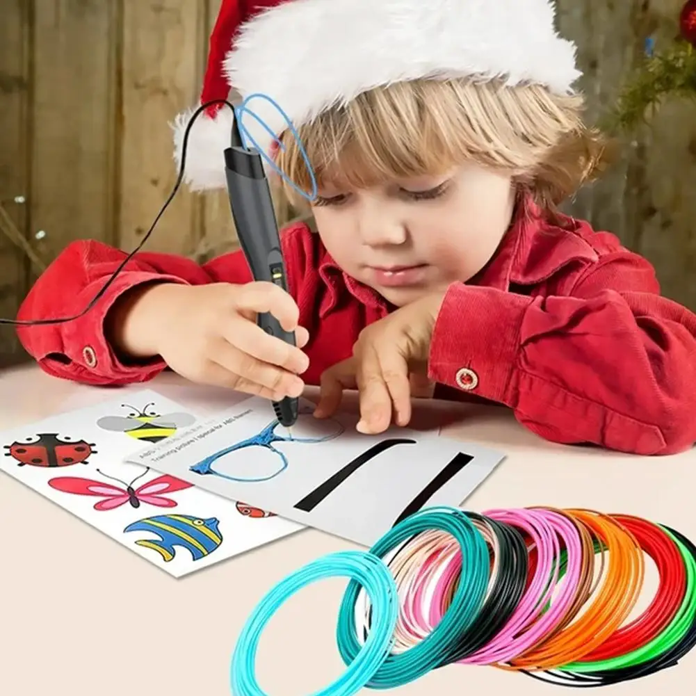 20colors 1.75mm 3D Printer Filament PLA Filament For 3D Pens Eco-friendly Materials 3 Meters/color M1A5