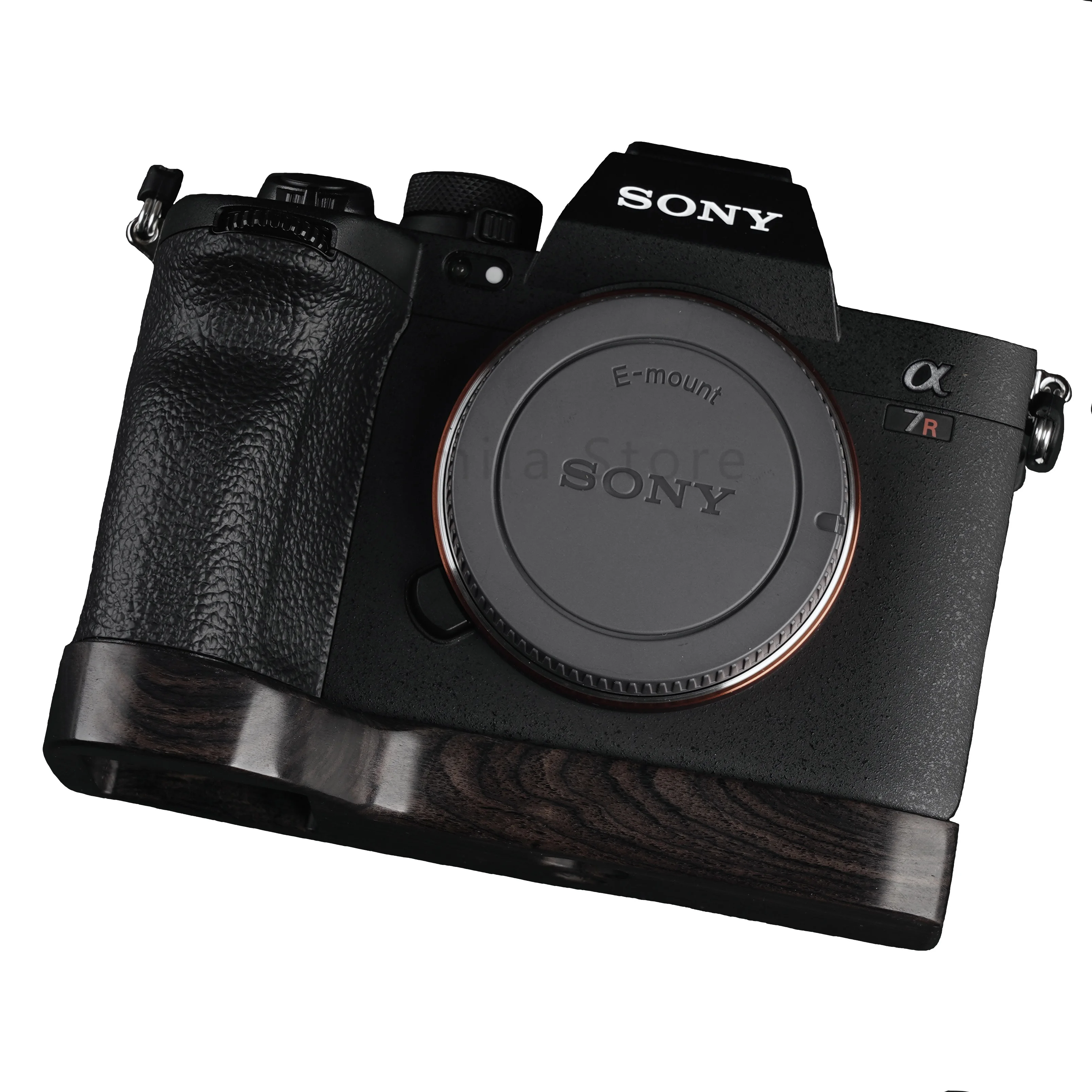 2022 Nuovo A7R5 Piastra In Legno/Supporto Per Staffa Impugnatura Base Ispessente Per Sony Alpha Ilce-A7R5 Arca-Treppiede Con Testa A Sfera Rrs Svizzer