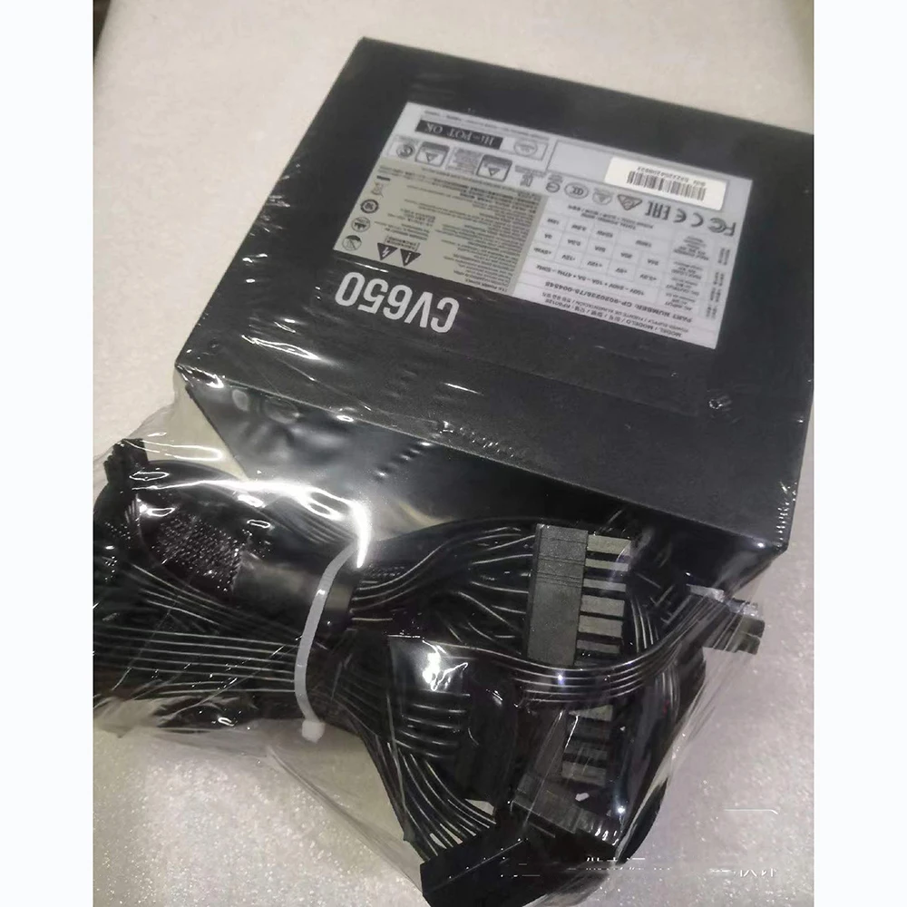 Corsair 마이닝 전원 공급 장치, 배송 전 100% 테스트, CV650 650W ATX