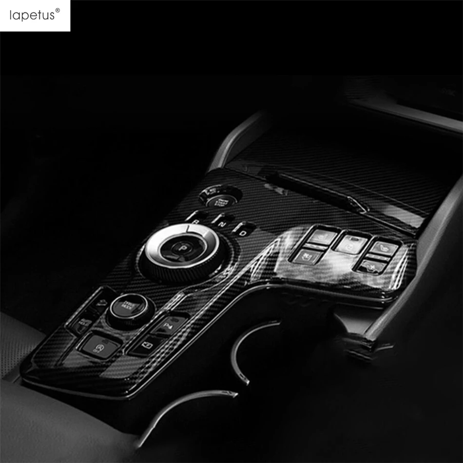 Kit Adesivi In Fibra Di Carbonio Per Console Centrale Kia Sportage Hybrid NQ5 (2022-2024) - 2 Pezzi, Solo Versione Ibrida