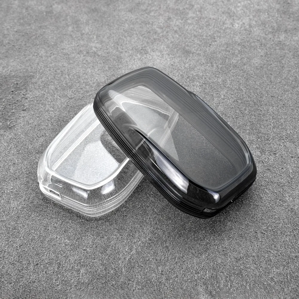 Premium Transparent TPU Key Case Cover