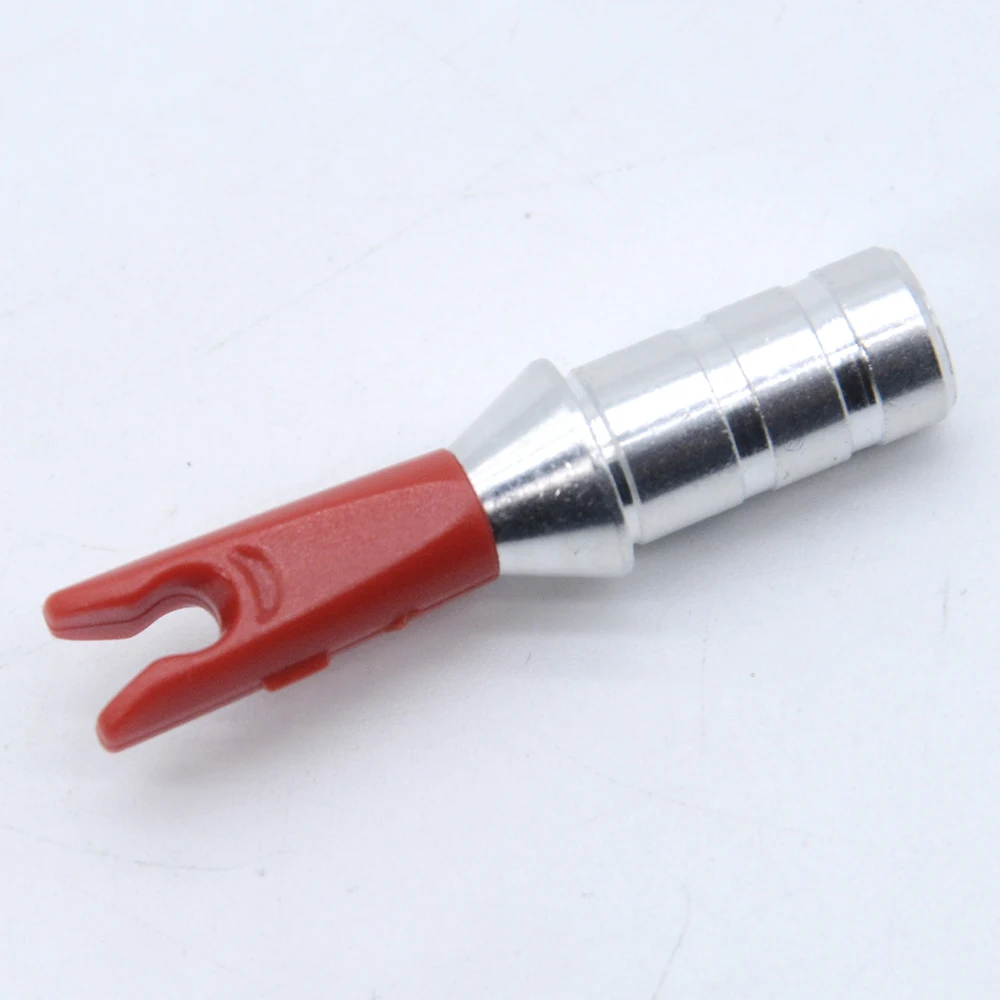 36pcs Archery Arrow Pin Nock Aluminum Pins + Plastic S Nock ends for ID 3.2mm 4.2mm 6.2mm Arrow Shaft 5
