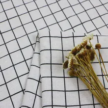  Cotton Linen Printed Fabric Sofa Cushion Cover Curtain Background Cloth Tablecloth Handmade DIY 150*50cm 