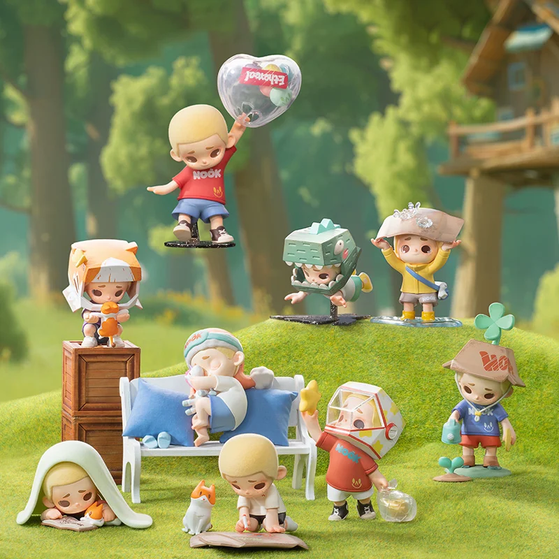 Nook This Kid Série Blind Box Brinquedos, Action Anime Figure, Caixa Misteriosa Kawaii, Boneca Designer Modelo, Presente Bonito