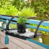 Balcony Drying Rack Clothes Multi-purpose Hanger Large Laundry Hanging Stainless Steel Clothesline outdoor folding 6