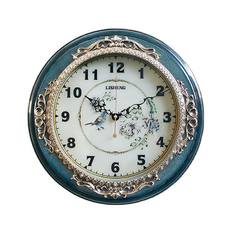 3d Wall Clock Vintage Large Silent Minimalist