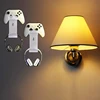 1/2/4 Pcs Acrylic Display Stand Wall Mount Storage Rack With Screws For Earphones Game Controller Rack 3