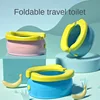 Children's Portable Foldable Small Toilet for Outdoor Use Male and Female Baby Car Emergency Toilet Travel Basin Urinal 2