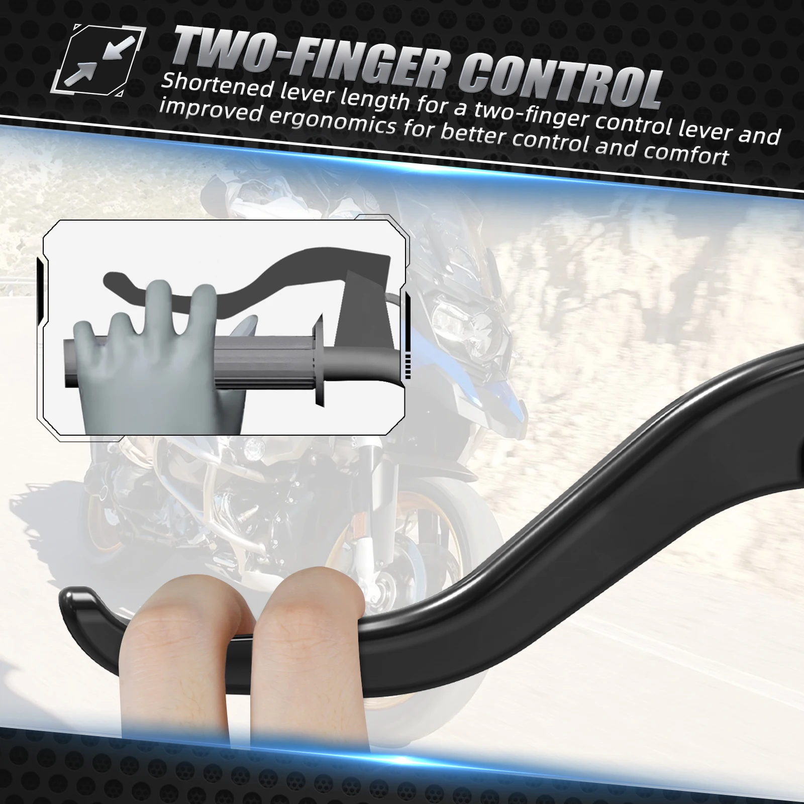 NICECNC Für KTM 1290 Super Adventure R/S 2021-2024 Kurzer Kupplungshebel Für KTM 1290 Super Adventure R/S 2021-2024 2022 2023 – Detail 4