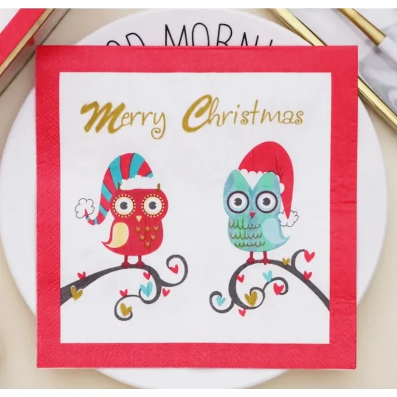 

40/60/80/100 шт., декоративные салфетки