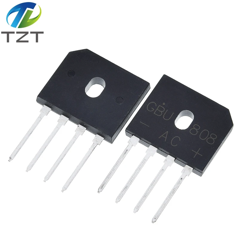 5Pcs GBU808 800V 8A power Diode Bridge Rectifier diode bridge rectifier