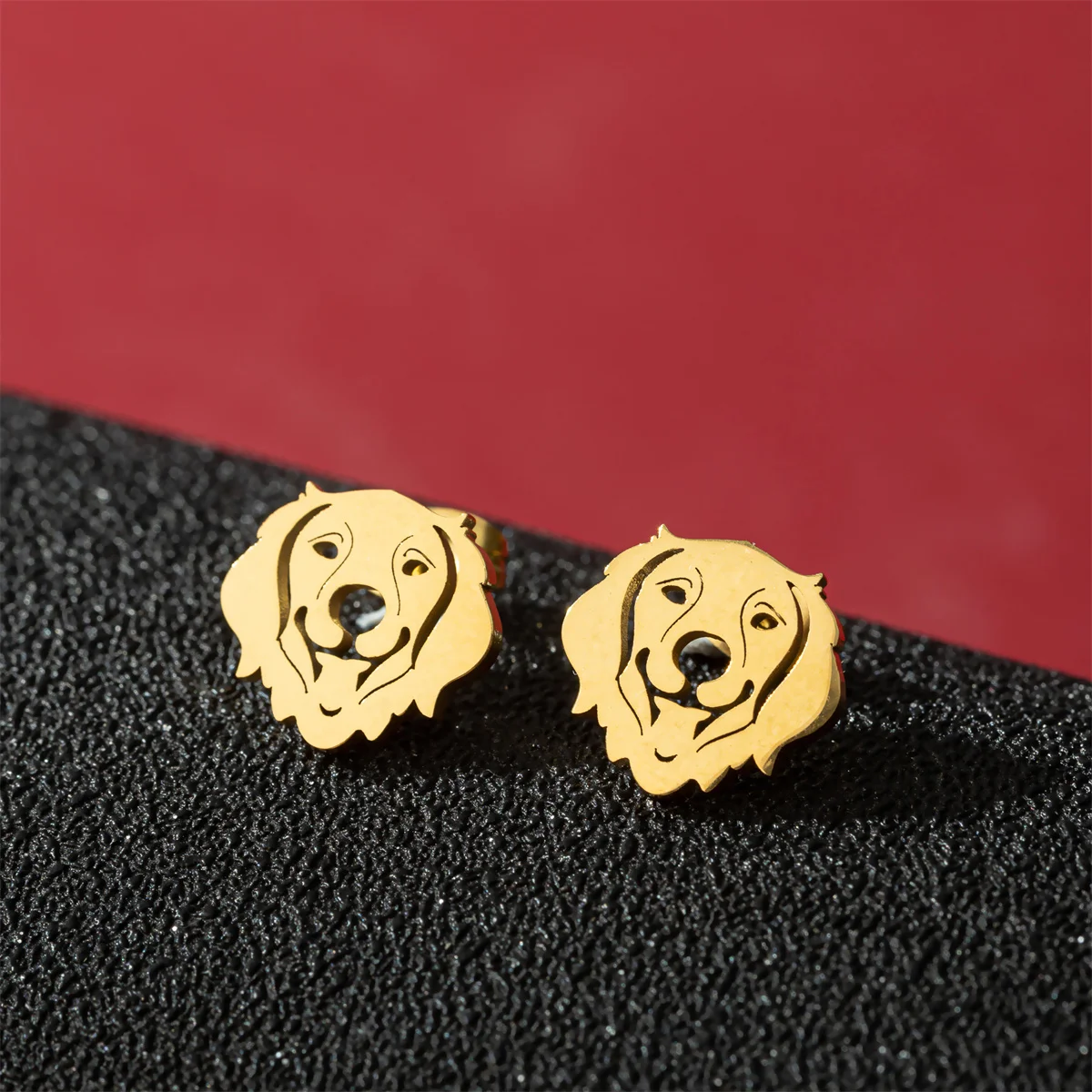 5 paare/los winzige süße Dackel Hund Ohrringe für Frauen Schmuck Edelstahl Corgi Hund Tier Ohr stecker Brincos – Detail 5